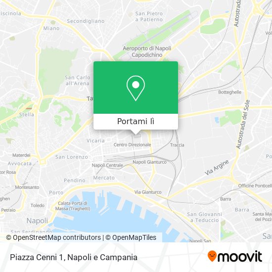 Mappa Piazza Cenni 1
