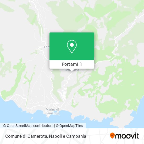 Mappa Comune di Camerota