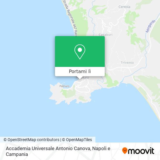 Mappa Accademia Universale Antonio Canova