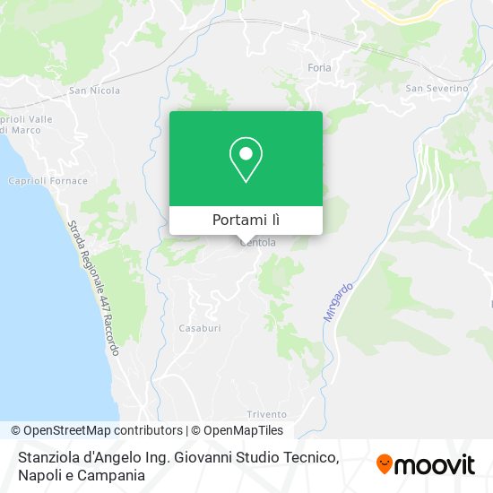 Mappa Stanziola d'Angelo Ing. Giovanni Studio Tecnico