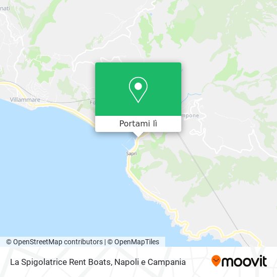 Mappa La Spigolatrice Rent Boats