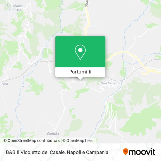 Mappa B&B Il Vicoletto del Casale
