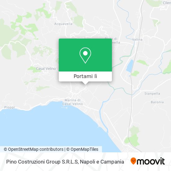 Mappa Pino Costruzioni Group S.R.L.S