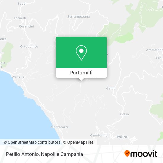 Mappa Petillo Antonio