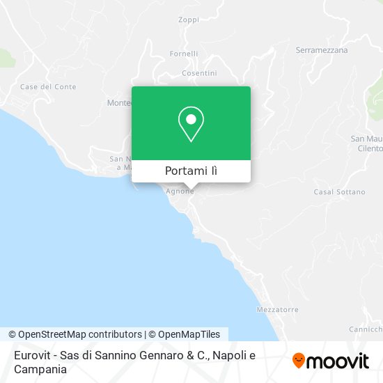Mappa Eurovit - Sas di Sannino Gennaro & C.
