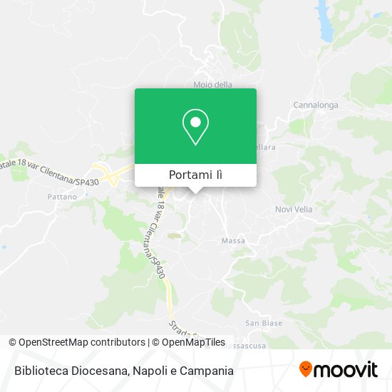 Mappa Biblioteca Diocesana