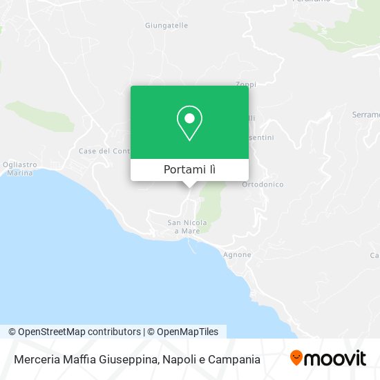 Mappa Merceria Maffia Giuseppina