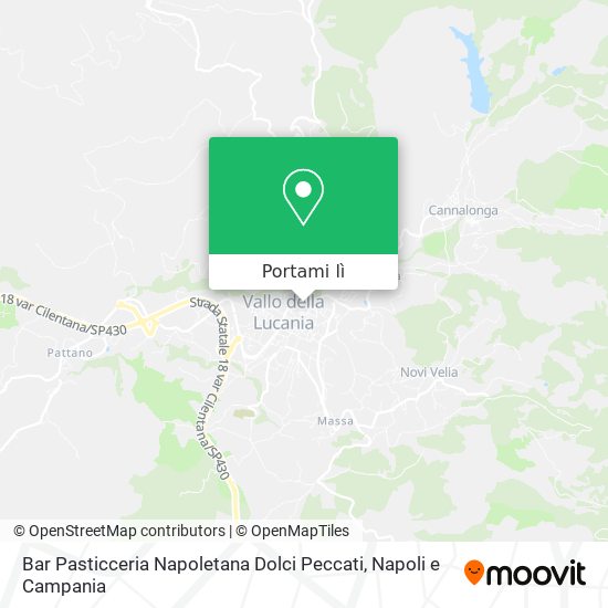 Mappa Bar Pasticceria Napoletana Dolci Peccati
