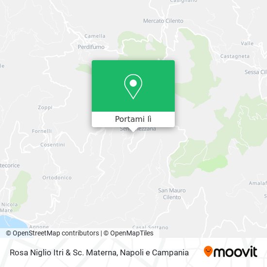 Mappa Rosa Niglio Itri & Sc. Materna