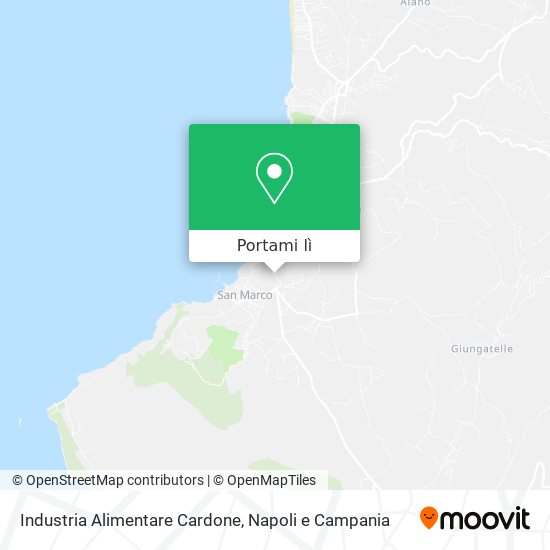Mappa Industria Alimentare Cardone