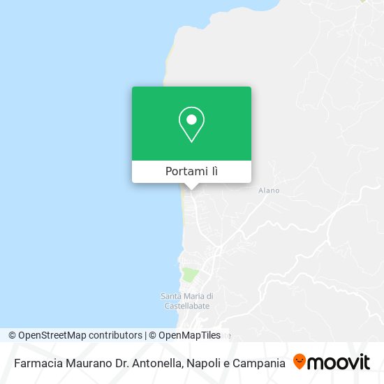 Mappa Farmacia Maurano Dr. Antonella