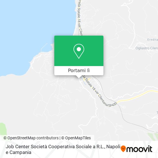 Mappa Job Center Società Cooperativa Sociale a R.L.
