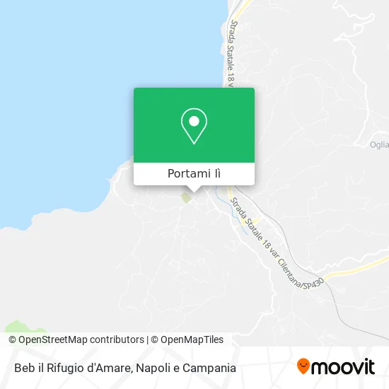 Mappa Beb il Rifugio d'Amare