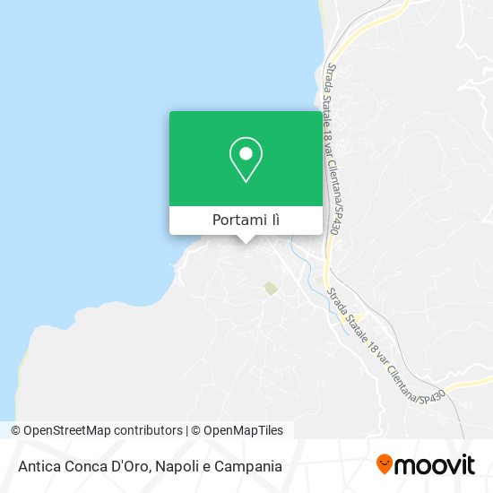 Mappa Antica Conca D'Oro
