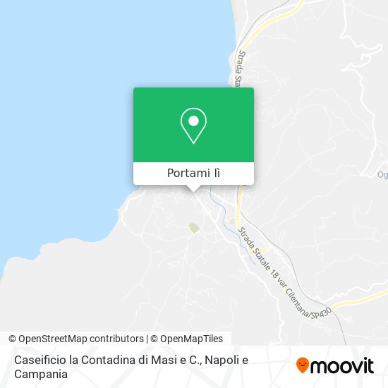 Mappa Caseificio la Contadina di Masi e C.