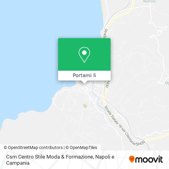 Mappa Csm Centro Stile Moda & Formazione