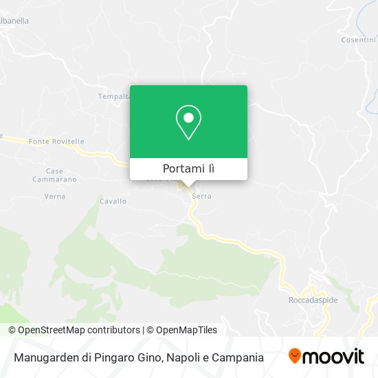 Mappa Manugarden di Pingaro Gino