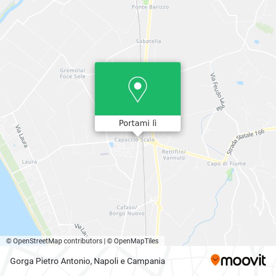 Mappa Gorga Pietro Antonio