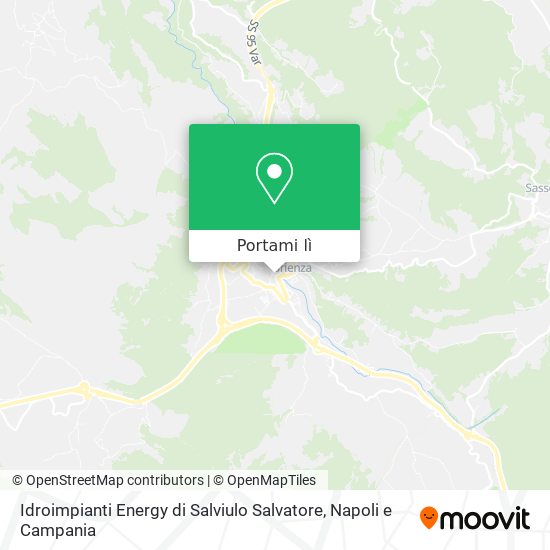 Mappa Idroimpianti Energy di Salviulo Salvatore