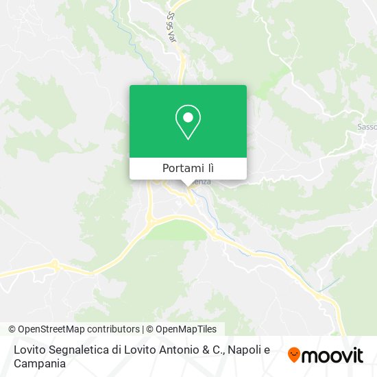 Mappa Lovito Segnaletica di Lovito Antonio & C.