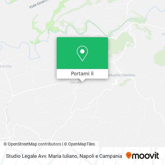 Mappa Studio Legale Avv. Maria Iuliano