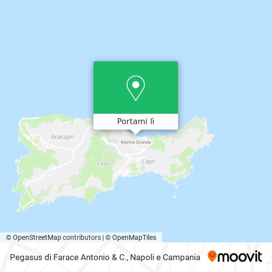 Mappa Pegasus di Farace Antonio & C.