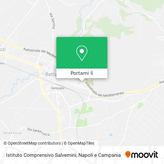 Mappa Istituto Comprensivo Salvemini