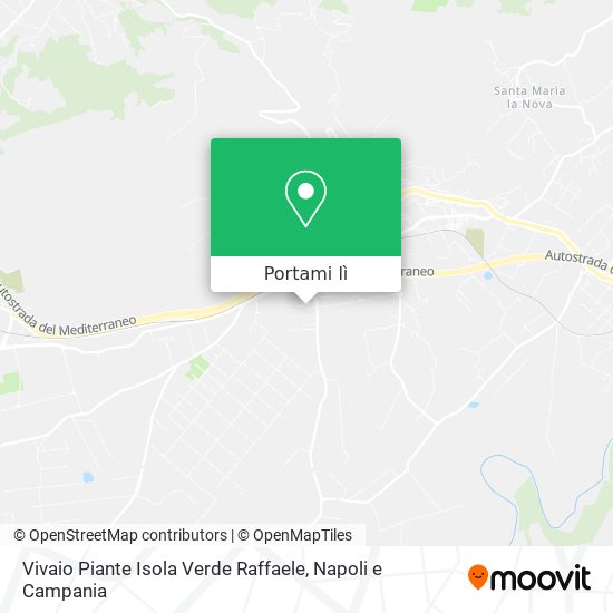 Mappa Vivaio Piante Isola Verde Raffaele