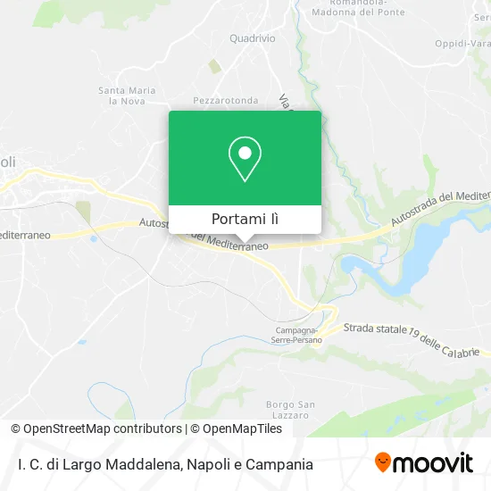 Mappa I. C. di Largo Maddalena