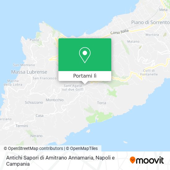 Mappa Antichi Sapori di Amitrano Annamaria