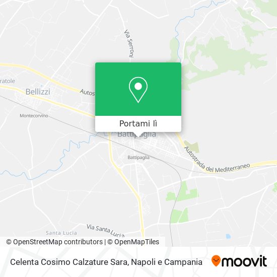 Mappa Celenta Cosimo Calzature Sara