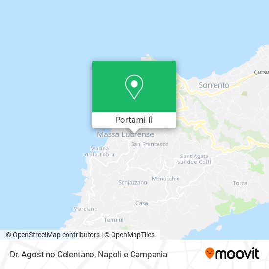 Mappa Dr. Agostino Celentano