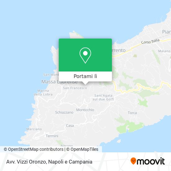 Mappa Avv. Vizzi Oronzo