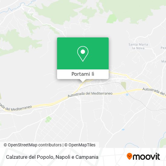 Mappa Calzature del Popolo