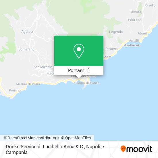 Mappa Drinks Service di Lucibello Anna & C.