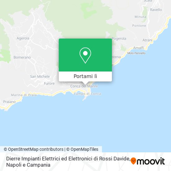 Mappa Dierre Impianti Elettrici ed Elettronici di Rossi Davide