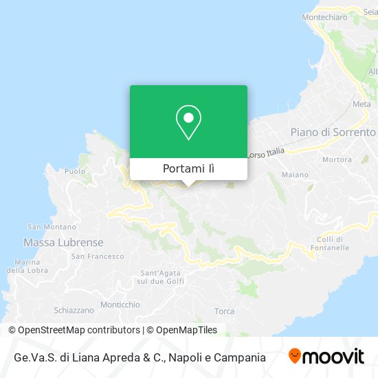 Mappa Ge.Va.S. di Liana Apreda & C.