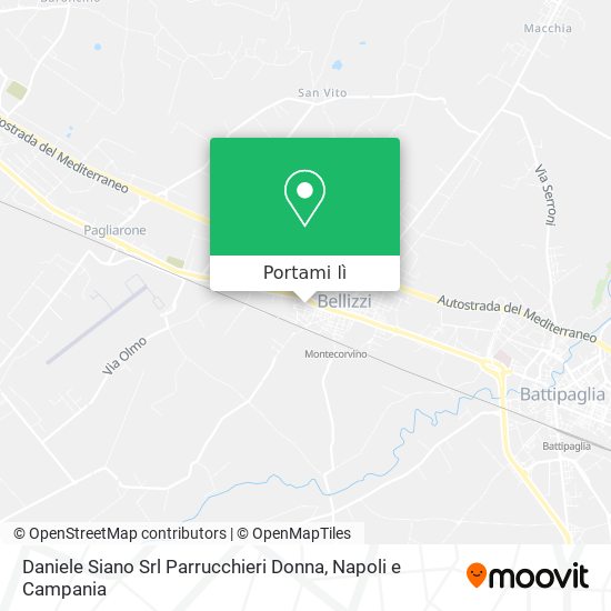 Mappa Daniele Siano Srl Parrucchieri Donna