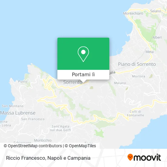 Mappa Riccio Francesco