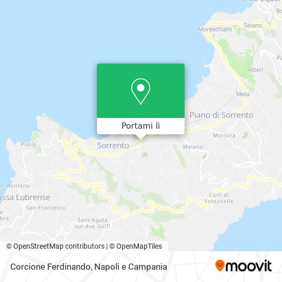 Mappa Corcione Ferdinando