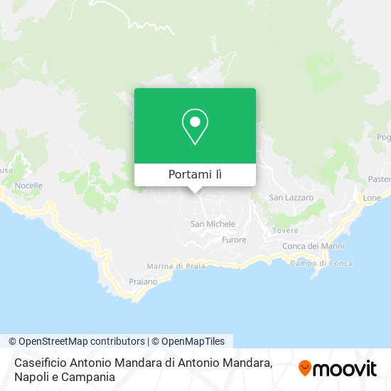 Mappa Caseificio Antonio Mandara di Antonio Mandara