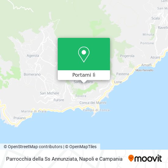 Mappa Parrocchia della Ss Annunziata