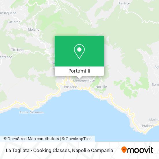 Mappa La Tagliata - Cooking Classes