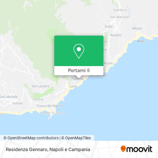 Mappa Residenza Gennaro