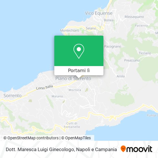 Mappa Dott. Maresca Luigi Ginecologo