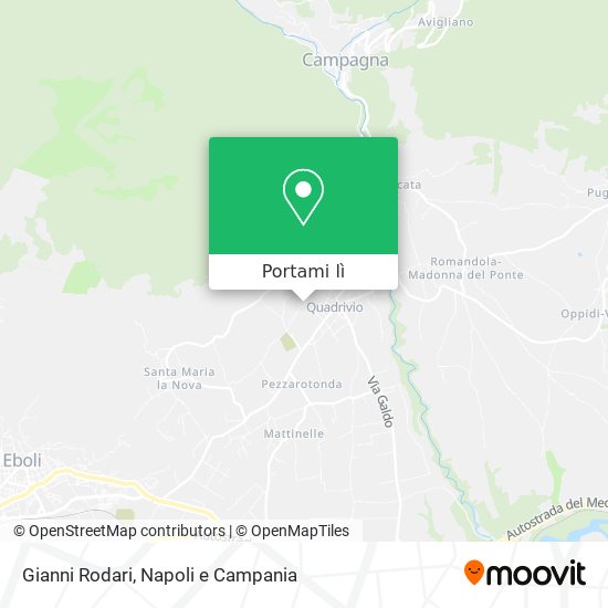 Mappa Gianni Rodari