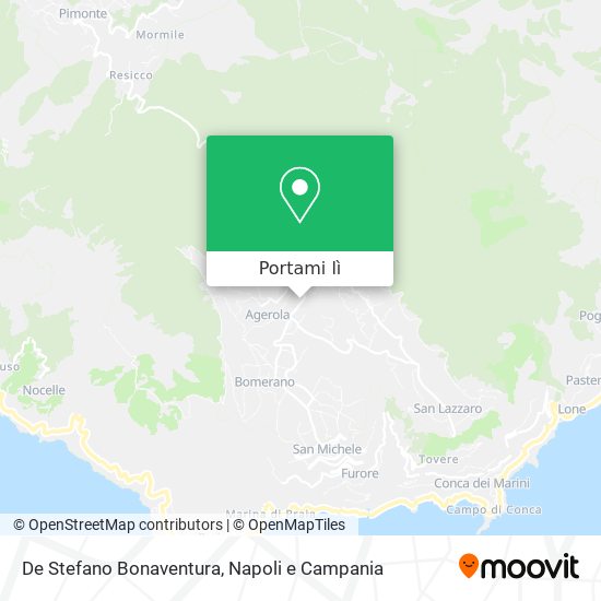 Mappa De Stefano Bonaventura