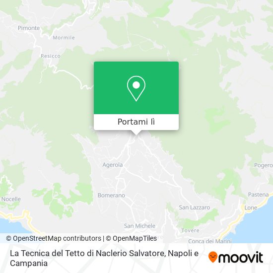 Mappa La Tecnica del Tetto di Naclerio Salvatore