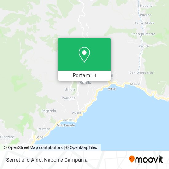 Mappa Serretiello Aldo