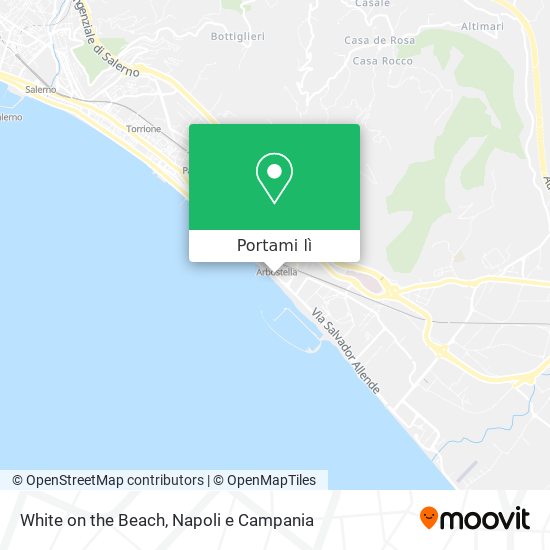 Mappa White on the Beach